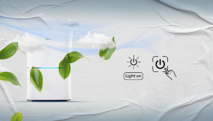 شروع کار با دستگاه تصفیه هوا جی پلاس مدل 670