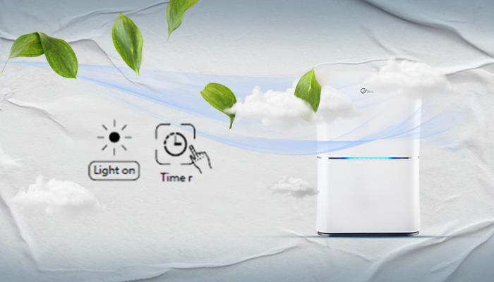 امکان زمان بندی در تصفیه هوا جی پلاس